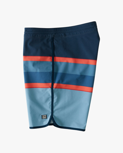 8 73 Spinner Lo Tides Boardshorts 19" Blue ABYBS00129 Billabong