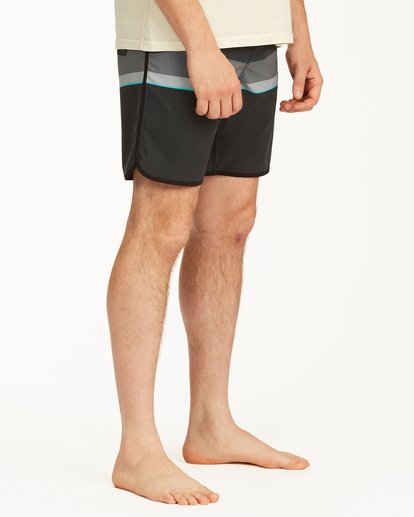 4 73 Spinner Lo Tides Boardshorts 19" Black ABYBS00129 Billabong