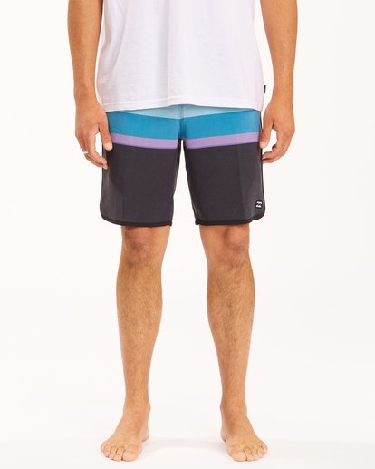 2 73 Spinner Lo Tides Boardshorts 19" Blue ABYBS00129 Billabong