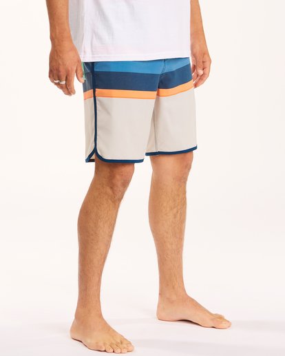 4 73 Spinner Lo Tides Boardshorts 19" Grey ABYBS00129 Billabong