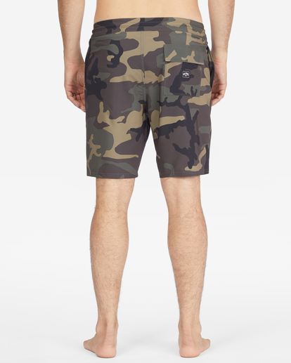 4 All Day Lo Tides Boardshorts 17" Black ABYBS00130 Billabong