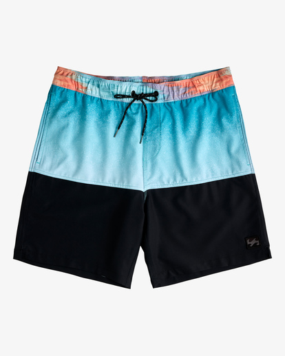 0 Fifty50 Layback Boardshorts 17" Blue ABYBS00132 Billabong