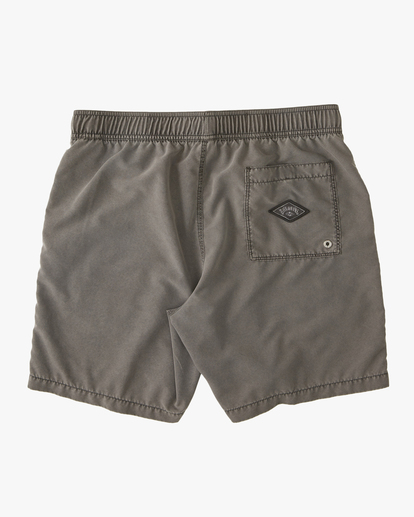 1 All Day Overdyed Layback Boardshorts 17" Black ABYBS00134 Billabong