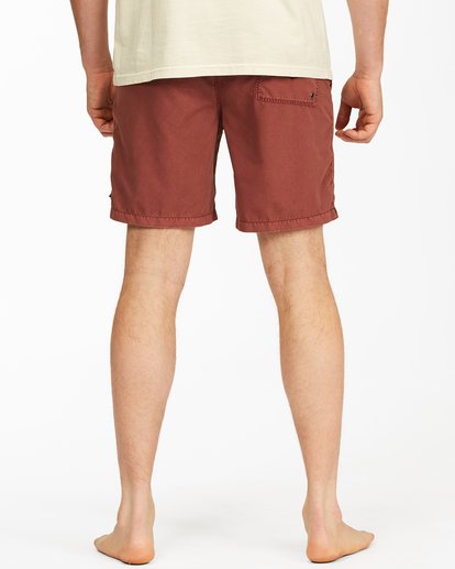 5 All Day Overdyed Layback Boardshorts 17" Red ABYBS00134 Billabong
