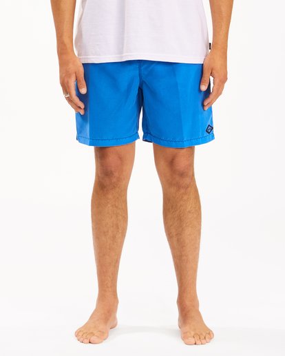 2 All Day Overdyed Layback Boardshorts 17" Blue ABYBS00134 Billabong