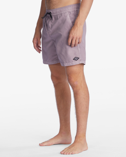 3 All Day Overdyed Layback Boardshorts 17" Purple ABYBS00134 Billabong