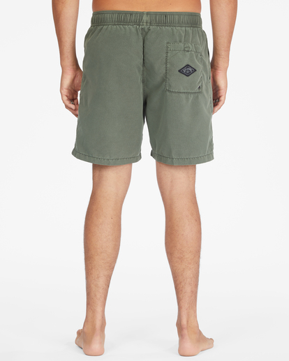 4 All Day Overdyed Layback Boardshorts 17" Green ABYBS00134 Billabong