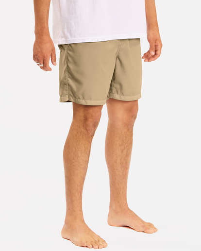 4 All Day Overdyed Layback Boardshorts 17" Brown ABYBS00134 Billabong