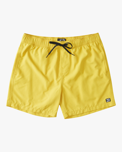 0 All Day Layback Boardshorts 16" Yellow ABYBS00153 Billabong