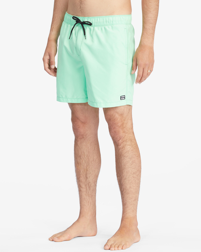 3 All Day Layback Boardshorts 16" Green ABYBS00153 Billabong