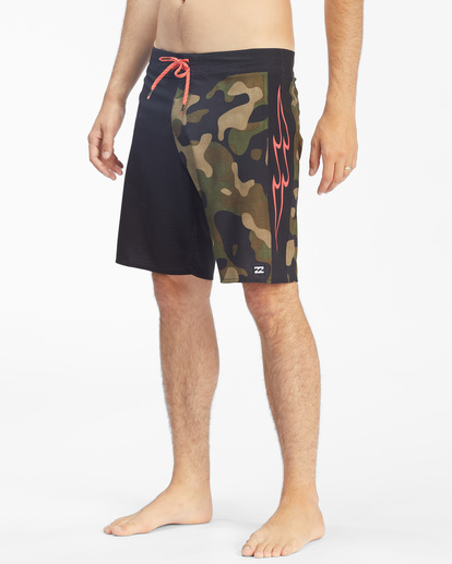 3 D Bah Airlite Boardshorts 19" Black ABYBS00233 Billabong
