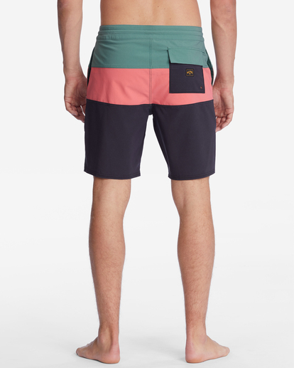 4 Tribong Lo Tide Boardshorts 19" Blue ABYBS00248 Billabong