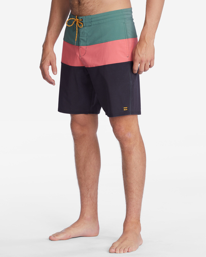 3 Tribong Lo Tide Boardshorts 19" Blue ABYBS00248 Billabong