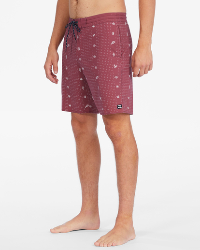 3 Sundays Lo Tide Boardshorts 19" Brown ABYBS00249 Billabong