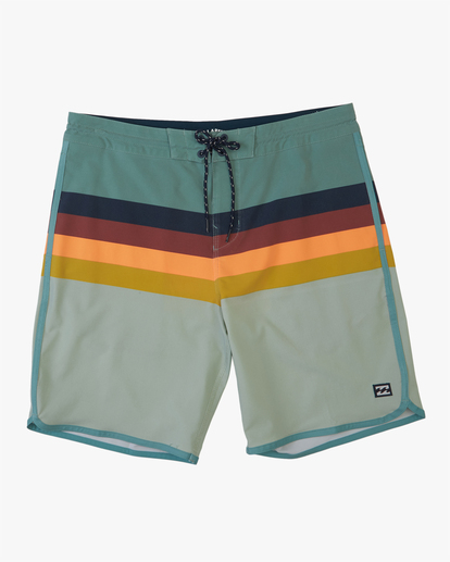 0 73 Spinner Lo Tide Boardshorts 19" Green ABYBS00251 Billabong
