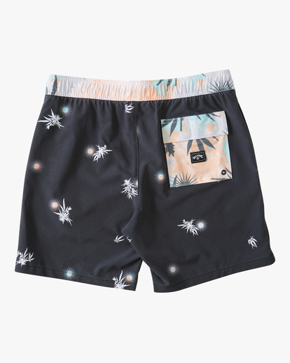 1 Sundays Layback Boardshorts 17" Black ABYBS00253 Billabong