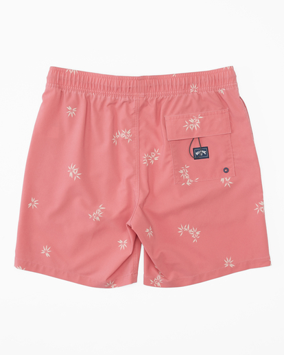 1 Sundays Layback Boardshorts 17" Pink ABYBS00253 Billabong