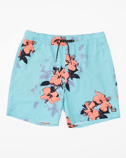 0 Sundays Layback Boardshorts 17" Blue ABYBS00253 Billabong
