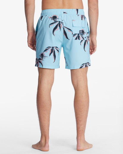 4 Sundays Layback Boardshorts 17" Blue ABYBS00253 Billabong