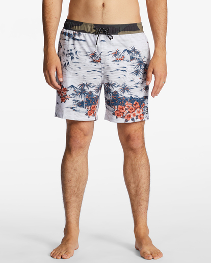 2 Sundays Layback Boardshorts 17" Black ABYBS00253 Billabong