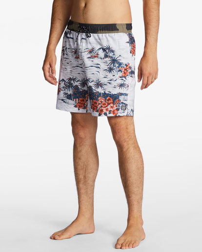 3 Sundays Layback Boardshorts 17" Black ABYBS00253 Billabong