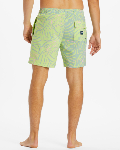 4 Sundays Layback Boardshorts 17" Yellow ABYBS00253 Billabong