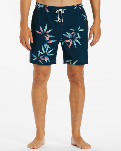 2 Sundays Layback Boardshorts 17" Blue ABYBS00253 Billabong