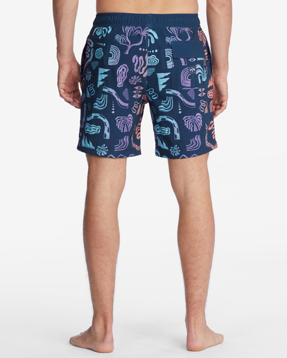5 Sundays Layback Boardshorts 17" Blue ABYBS00253 Billabong