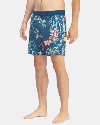 3 Sundays Layback Boardshorts 17" Blue ABYBS00253 Billabong