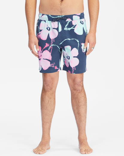 2 Sundays Layback Boardshorts 17" Green ABYBS00253 Billabong