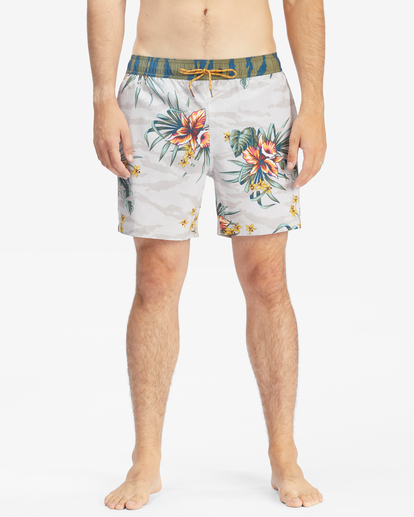 2 Sundays Layback Boardshorts 17" Beige ABYBS00253 Billabong