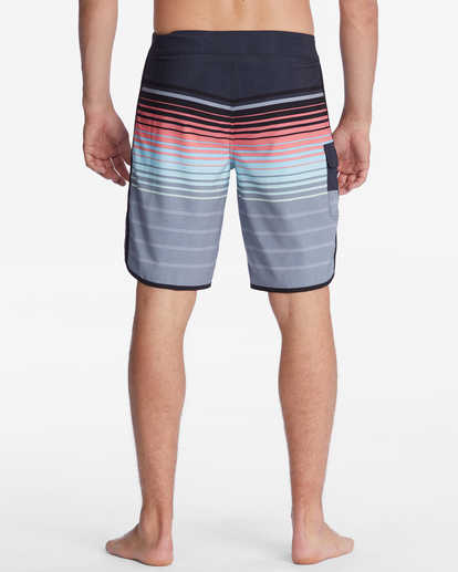 4 73 Stripe Pro Boardshorts 20" Grey ABYBS00262 Billabong