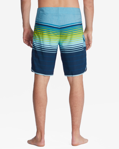 4 73 Stripe Pro Boardshorts 20" Green ABYBS00262 Billabong