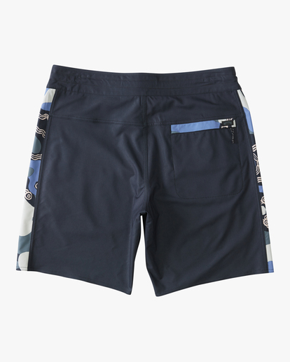 2 A/Div Otis Surftrek D Bah Lo Tide Boardshorts 19" Black ABYBS00270 Billabong