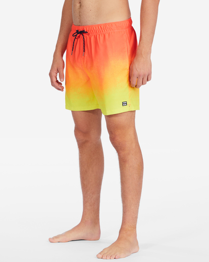 4 Good Times Layback Boardshorts 16" Yellow ABYBS00287 Billabong