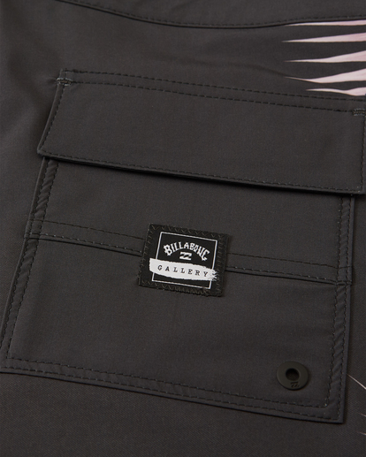 3 Kamea Jungle D Bah Airlite Boardshorts 19" Black ABYBS00322 Billabong