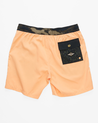 1 Offcuts Melon Layback Boardshorts 17" Green ABYBS00332 Billabong