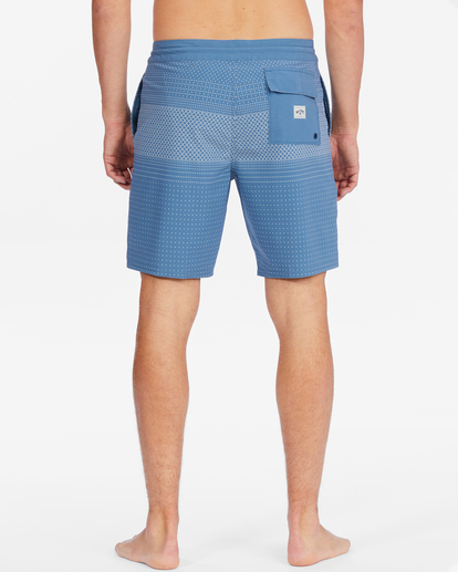 4 Tribong Lo Tide Boardshorts 19" Blue ABYBS00337 Billabong