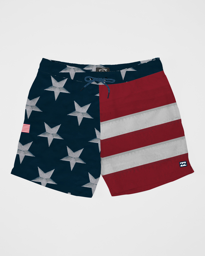 billabong american flag board shorts