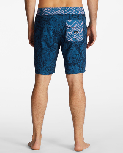 5 Riot Pro Performance 19" Boardshorts Blue ABYBS00374 Billabong