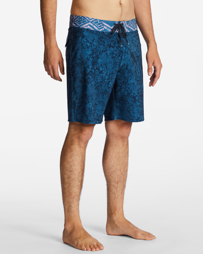 4 Riot Pro Performance 19" Boardshorts Blue ABYBS00374 Billabong