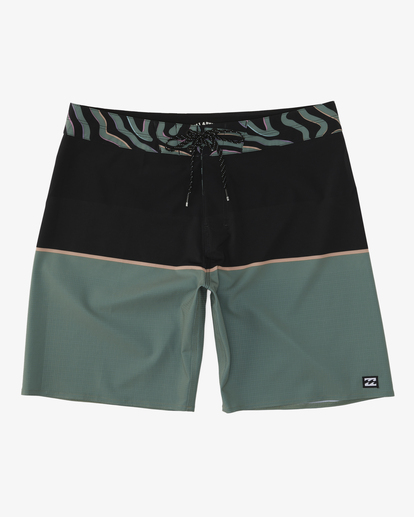0 Fifty50 Airlite Performance 19" Boardshorts Green ABYBS00383 Billabong