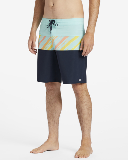 3 Tribong Pro Performance 18" Boardshorts Green ABYBS00389 Billabong