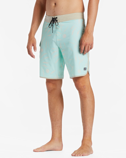 3 73 Pro Boardshorts 19" Green ABYBS00390 Billabong