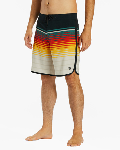 3 73 Pro Boardshorts 19" White ABYBS00390 Billabong
