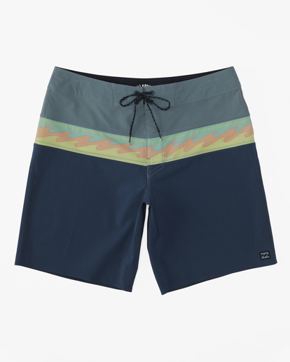 0 Momentum Pro Performance 19" Boardshorts Blue ABYBS00391 Billabong