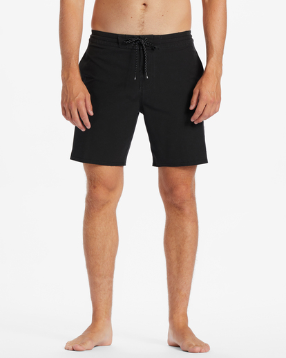 2 D Bah Lo Tide 18" Boardshorts Black ABYBS00397 Billabong