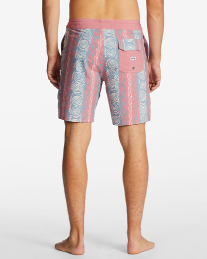 5 Sundays Lo Tide 19" Boardshorts Red ABYBS00398 Billabong