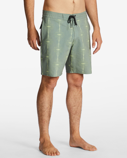 4 Sundays Lo Tide 19" Boardshorts Green ABYBS00398 Billabong