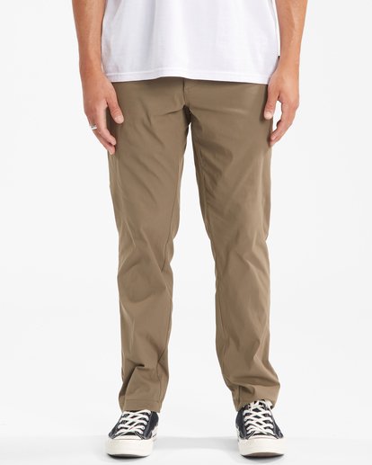 0 A/Div Surftrek Plus Pants Brown ABYDP00101 Billabong